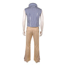 Cosplay Costume Mr.3 Galdino Season 2 Top Pants Set Men Halloween Carnival Party Outfits