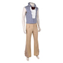 Cosplay Costume Mr.3 Galdino Season 2 Top Pants Set Men Halloween Carnival Party Outfits