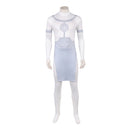 Cosplay Costume Thragg Viltrum Symbol Viltrumite Uniform Invincible Season 4 Jumpsuit White Men Halloween Carnival Party Outfits