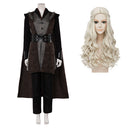 Cosplay Costume Rhaenyra Targaryen House of the Dragon Season 3 Battle Cloak Fullset Black Women Halloween Carnival Party Outfits