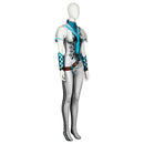 Stellar Blade Eve Women Blue Jumpsuit Set Party Carnival Halloween Cosplay Costume