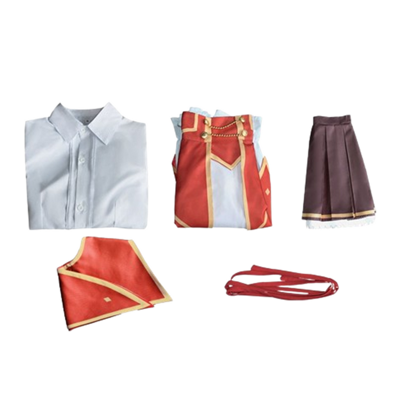 Akuyaku Reijou Level 99 Yumiella Dolkness Women Uniform Party Carnival Halloween Cosplay Costume