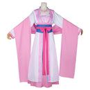Kusuriya no Hitorigoto Lishu Women Pink Dress Outift Carnival Halloween Cosplay Costume