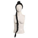 Princess Leia Cosplay Wig Heat Resistant Synthetic Hair Halloween Party Props