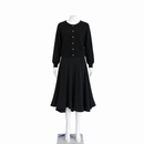 Cosplay Costume Anna Helen Margaret Qualley Possession Remake Dress Black Halloween Carnival Party Outfits