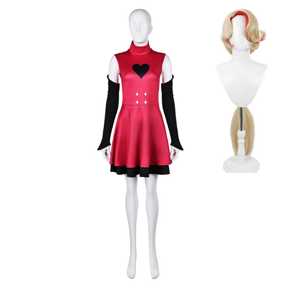 Hazbin Hotel Charlie Morningstar Full Demon Dress Combat Outfits Cosplay Costume