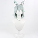 Wig Yaniko Sato Chainsmoker Cat (2026) High Temperture Resistance Hair Green Women Halloween Carnival Party Accessories
