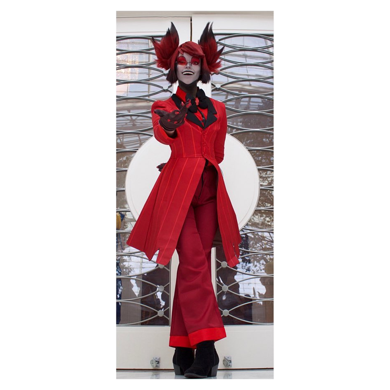 Hazbin Hotel ALASTOR Outfit Halloween Carnival Suit Cosplay Costume