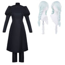 Cosplay Costume Mei Mei Season 3 Dress Black Women Halloween Carnival Party Outfit