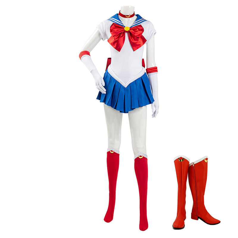 Sailor Moon Tsukino Usagi Uniform Dress Outfits Cosplay Costume Sailor Moon Tsukino Usagi Uniform Dress Outfits Cosplay Costume