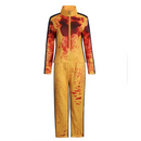 Cosplay Costume The Bride Kill Bill Sportswear Set Yellow Women Halloween Carnival Party Outfits