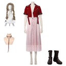 FF VII Remake Aerith Gainsborough Cosplay Costume