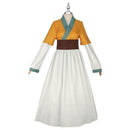 Kusuriya no Hitorigoto Shisui Women Yellow Palace Servant Outfit Cosplay Costume