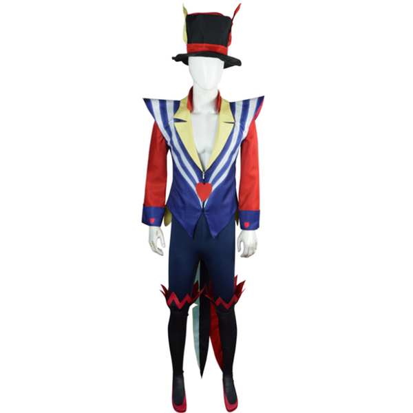 Helluva Boss Hazbin Hotel Ozzie Blue Outfit Party Carnival Halloween Cosplay Costume