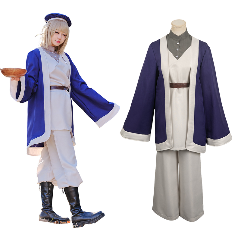 Delicious in Dungeon Falin Touden Women Outfit Party Carnival Halloween Cosplay Costume