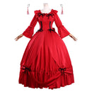 May I Ask for One Final Thing Scarlet El Vandimion Red Dress Carnival Halloween Cosplay Costume