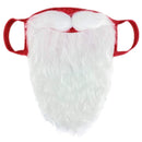 2023 Christmas Santa Claus Cosplay Face Mask Funny Bearded Christmas Cosplay Costume Accessories
