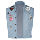 2023 The Bikeriders Benny Denim Vest Outfits Party Carnival Halloween Cosplay Costume