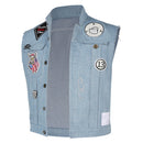2023 The Bikeriders Benny Denim Vest Outfits Party Carnival Halloween Cosplay Costume
