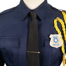 2024 Movie Judy Hopps Women Blue Uniform Outfits Party Carnival Halloween Cosplay Costume
