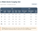 Maki Zenin School Uniform Outfit Halloween Carnival Party Cosplay Costume