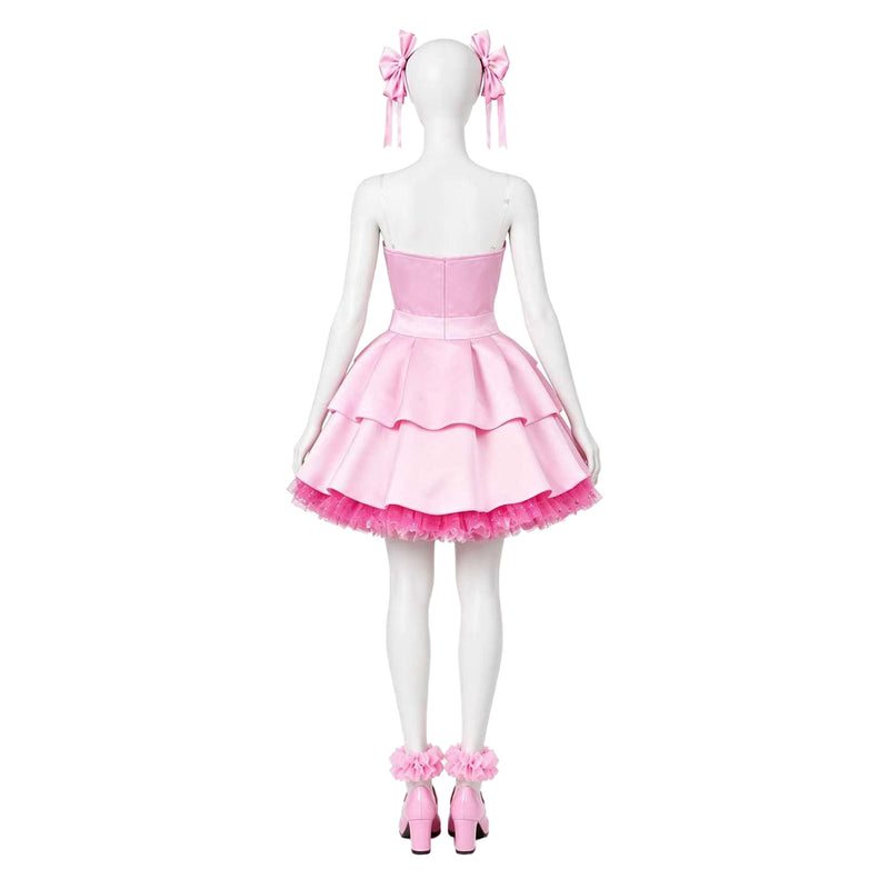 Cosplay Costume Mizi Zombie Stage (2026) R1 Stage Dress Set Pink
