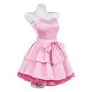 Cosplay Costume Mizi Zombie Stage (2026) R1 Stage Dress Set Pink Women Halloween Carnival Party Outfits