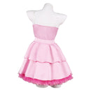 Cosplay Costume Mizi Zombie Stage (2026) R1 Stage Dress Set Pink Women Halloween Carnival Party Outfits
