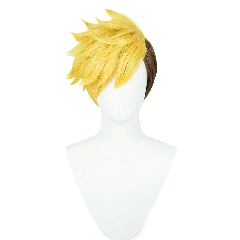 Anime Men Wig Shoes Full Set Cosplay Costume Outfits Halloween Carnival Suit
