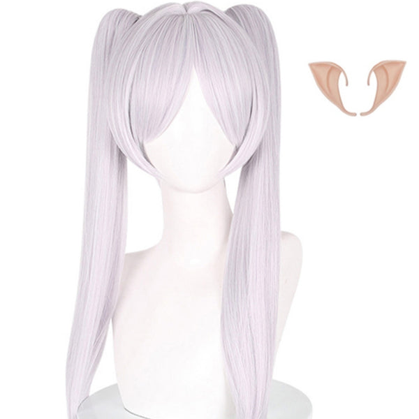 Sousou No Frieren Anime Frieren Cosplay Wig And Ear Party Carnival Halloween Cosplay Costume