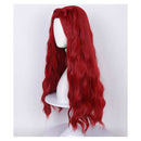 Cosplay Costume Red Wicked Wonderland Leather Jacket Top Pants Red Women Halloween Carnival Party Outfits