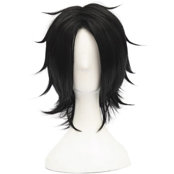 One Piece Anime Portgas D. Ace Cosplay Wig Heat Resistant Synthetic Hair Carnival Halloween Party Props