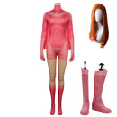 Invincible Atom Eve Cosplay Costume Jumpsuit Cloak Outfits Halloween Carnival Suit