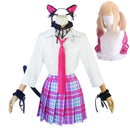 Marin Kitagawa Cat Girl Women White Dress Outfit Carnival Halloween Cosplay Costume