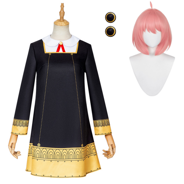 Anya Forger Season 3 School Uniform Kids Children Halloween Cosplay Costume