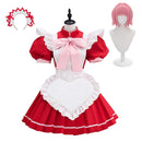 Tokyo Mew Mew New Ichigo Momomiya Women Red Dress Cosplay Costume