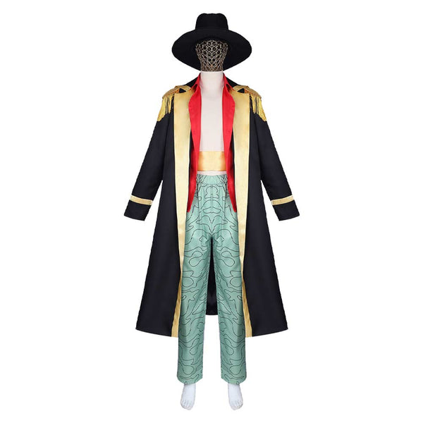 One Piece Anime Marshall D. Teach Black Outfit Party Carnival Halloween Cosplay Costume