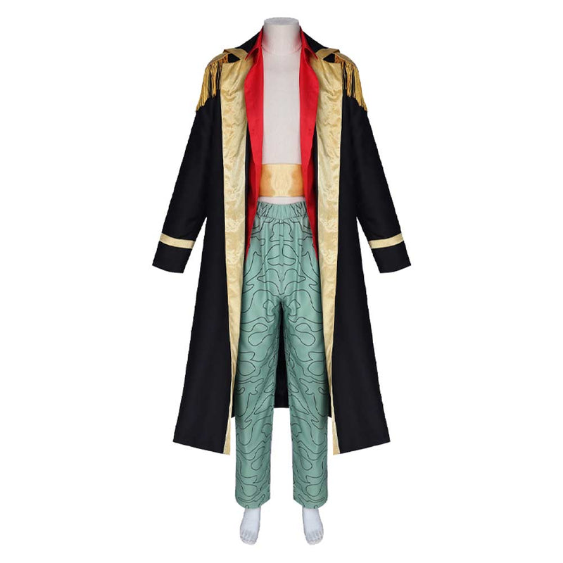 One Piece Marshall D. Teach Black Outfit Party Carnival Halloween Cosplay Costume