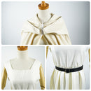 Cosplay Costume Frieren Season 2 Dress Cloak Set White Women Halloween Carnival Party Outfits
