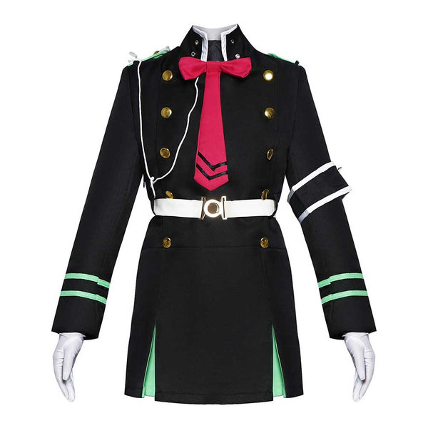 Seraph of the End Anime Shinoa Hiiragi Outfits Halloween Carnival Suit Cosplay Costume