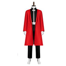 Cosplay Costume Edward Elric FullMetal Alchemist Fullset Red Men Halloween Carnival Party Outfits