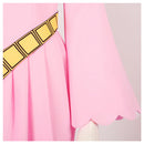 One Piece Nefertari Vivi Women Pink Dress With Cloak Party Carnival Halloween Cosplay Costume