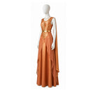 Andor Season 2 Mon Mothma Women Golden Outfit Carnival Halloween Cosplay Costume