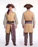 Cosplay Costume Pirate Clark Backroom (2026) Pirate Fullset Men Halloween Carnival Party Outfits