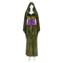 Padme Amidala Women Green Velvet Dress Party Carnival Halloween Cosplay Costume
