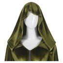 Padme Amidala Women Green Velvet Dress Party Carnival Halloween Cosplay Costume
