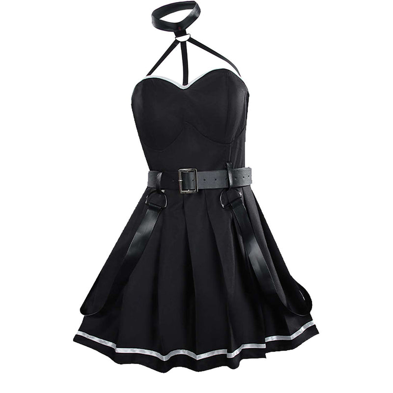 Ubel Black Dress Set Outfits Women Halloween Carnival Party Cosplay Costume