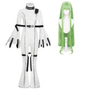 Cosplay Costume C.C Code Geass Fullset Jumpsuit White Women Halloween Carnival Party Outfits