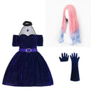 Alien Stage Mizi Women Purple Dress Carnival Halloween Cosplay Costume