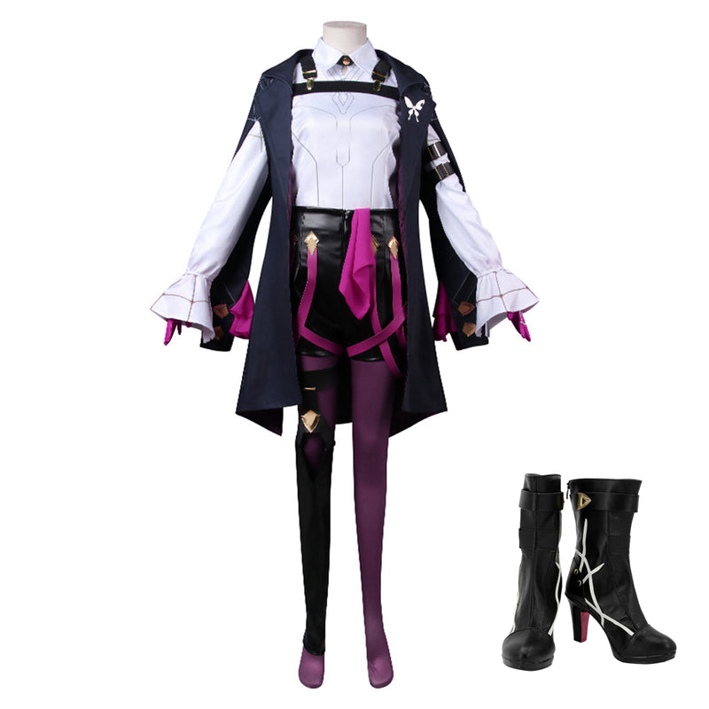 Honkai: Star Rail Kafka Cosplay Costume Outfits Halloween Carnival Party Disguise Suit